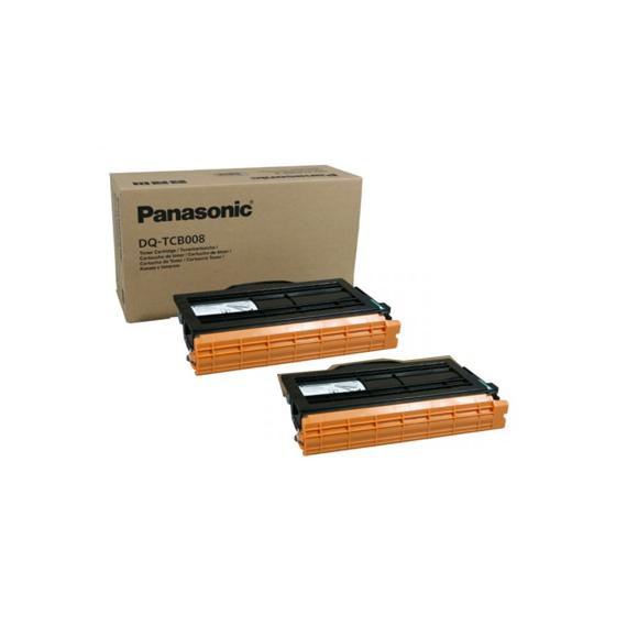 2 TONER PANASONIC DQ-TCB008 NERO ORIGINALE PER PANASONIC DP MB300JT DQ-TCB008XD CAPACITA 8.000 PAGINE CONFEZIONE 2PZ