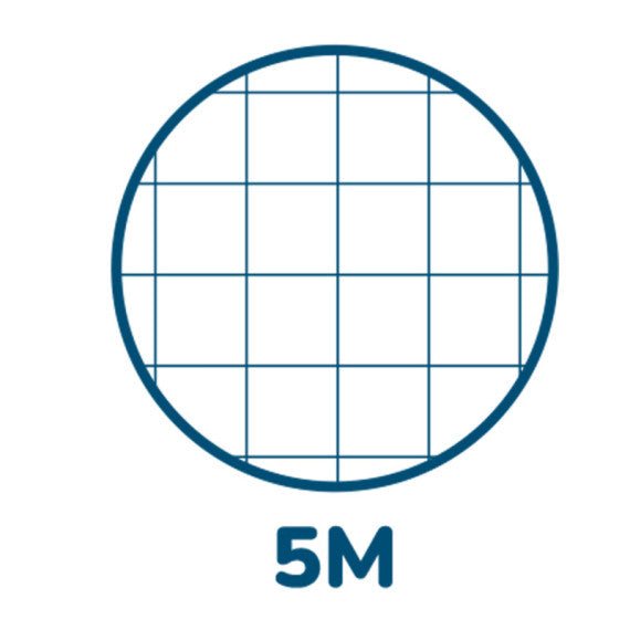 Blocco Pignastyl spiralato - 5mm - A7 - 80 x 120mm - 80gr - 60 fogli - Pigna