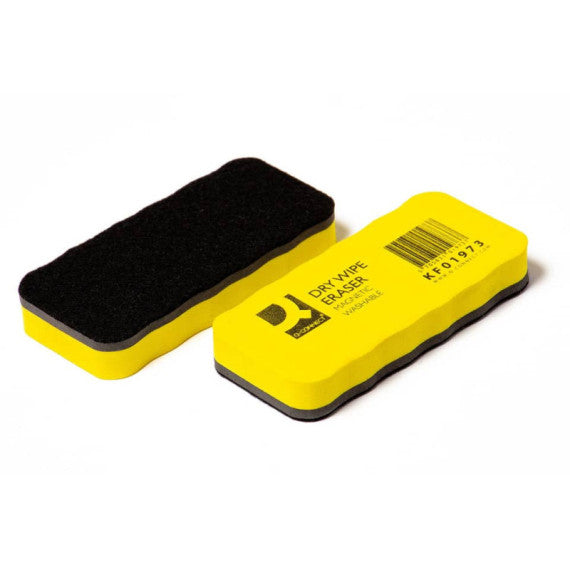 Cancellino magnetico per lavagne bianche Q-Connect nero 12x3x5 cm KF01973