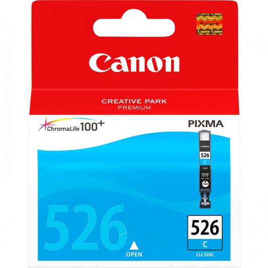 CANON CLI-526C CIANO 4541B001 CARTUCCIA ORIGINALE PER CANON IP 4850,MG 5150,MG 5250 CLI526 CAPACITA 9ML