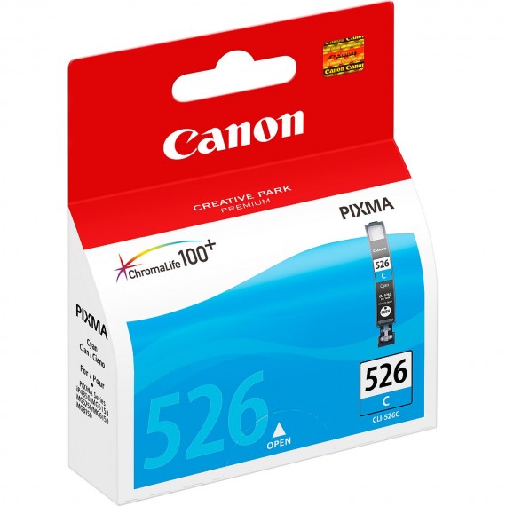 CANON CLI-526C CIANO 4541B001 CARTUCCIA ORIGINALE PER CANON IP 4850,MG 5150,MG 5250 CLI526 CAPACITA 9ML