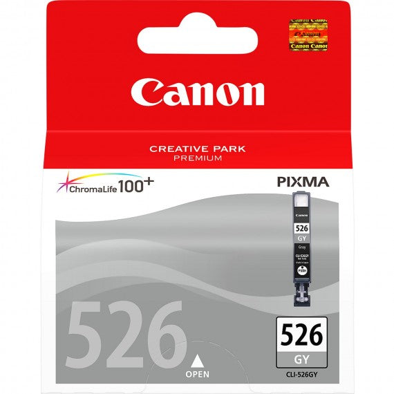 CANON CLI-526G GRIGIA 4544B001 CARTUCCIA ORIGINALE PER CANON IP 4850,MG 5150,MG 5250 CLI526 CAPACITA 9ML