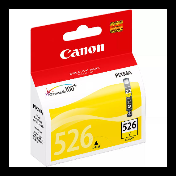 CANON CLI-526Y GIALLA 4543B001 CARTUCCIA ORIGINALE PER CANON IP 4850,MG 5150,MG 5250 CLI526 CAPACITA 9ML