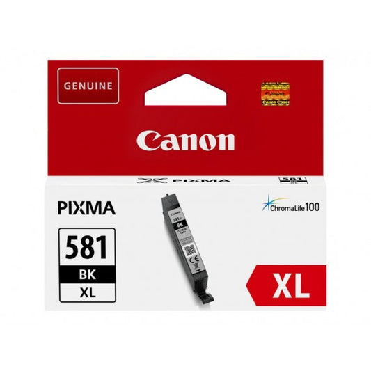 CANON CLI-581XL NERA 2052C001 CARTUCCIA ORIGINALE PER CANON TS6150,8150,9150,TR7550,8550 CLI581XL CAPACITA' 8.3ML