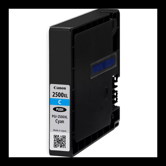 Canon PGI-2500XLC ciano 9265B001AA alta capcità cartuccia originale per Canon iB4050 MB5050 MB5350 PGI2500XL 2.100 pagine