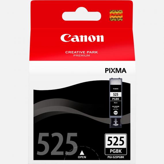 CANON PGI-525PGBK NERA 4529B001 CARTUCCIA ORIGINALE PER CANON IP 4850,MG 5150,MG 5250 PGI525 CAPACITA 19ML