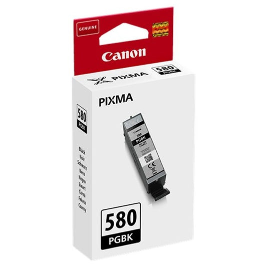 CANON PGI-580 NERA  2078C001 CARTUCCIA ORIGINALE PER CANON TS6150,8150,9150,TR7550,8550 1970C001 PGI580 11.2ML