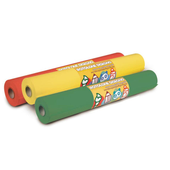 Carta fondali CWR in rotolo 15 m x 71 cm rosso 05743