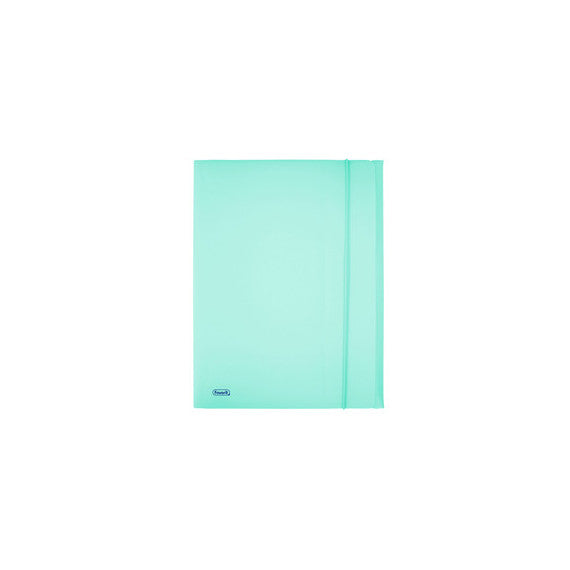 Cartella 3L con elastico Pastel - PPL - 24x33 cm - celeste - Favorit