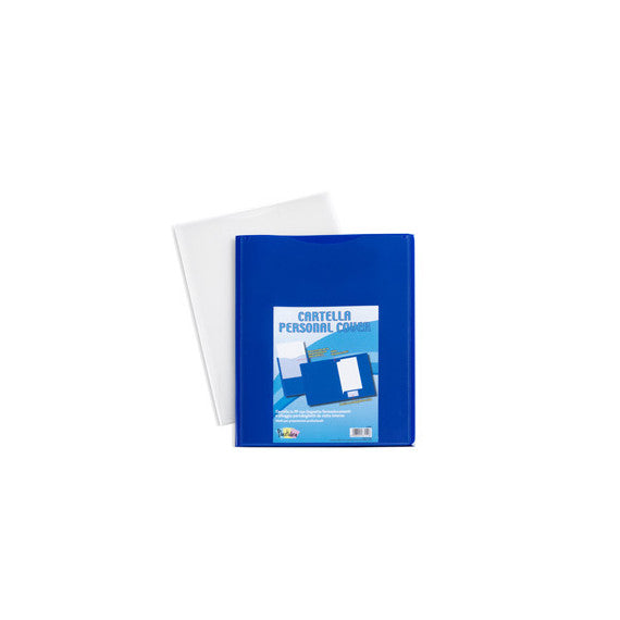 Cartella in PP Personal Cover - blu - 24 x 32 cm - Iternet - conf. 5 pezzi