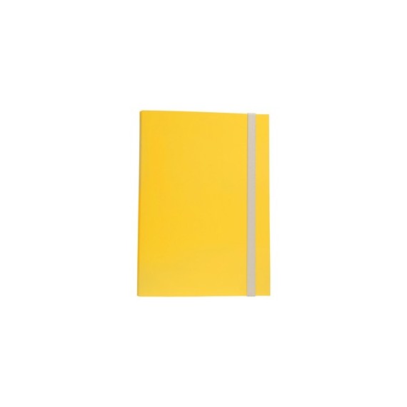Cartella progetto - con elastico - dorso 3 cm - giallo - Starline