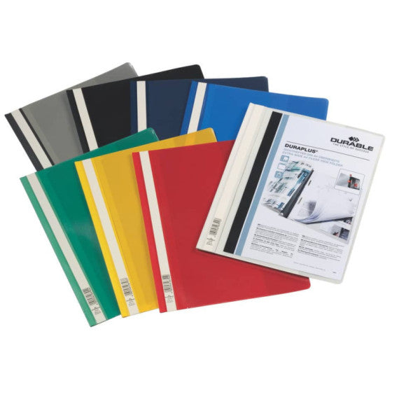 Cartellina ad aghi DURABLE DURAPLUS® A4 nero 257901