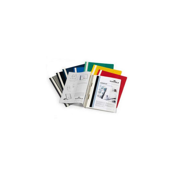 Cartellina ad aghi Duraplus - copertina personalizzabile - 21x29,7 cm - bianco - Durable