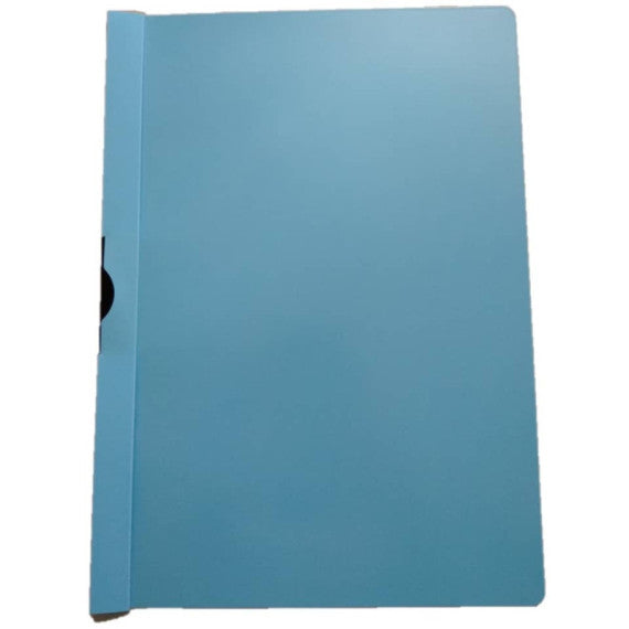 Cartellina con clip Methodo Spring File in PPL A4 dorso 5 mm - conf. 25 - Methodo celeste - X200554