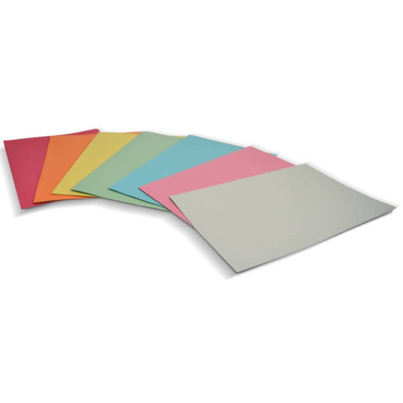 Cartelline a 3 lembi EURO-CART Cartoncino Manilla 25x33 cm gr. 190 g/mq assortiti conf. da 50 pz CM03AS190_DESK
