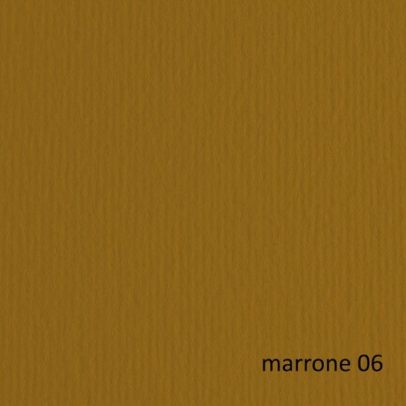 Cartoncino Elle Erre - 50x70cm - 220gr - marrone 106 - Fabriano - blister 20 fogli