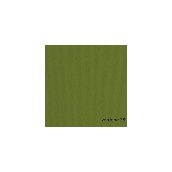 Cartoncino Elle Erre - 50x70cm - 220gr - verdone 28 - Fabriano - blister 20 fogli