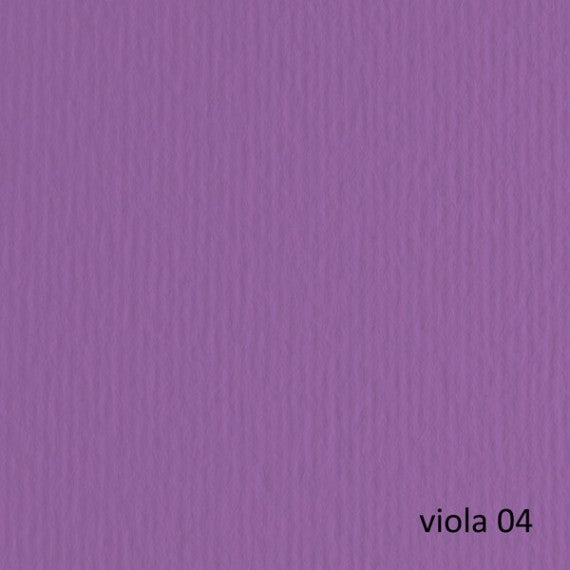 Cartoncino Elle Erre - 50x70cm - 220gr - viola 104 - Fabriano - blister 20 fogli
