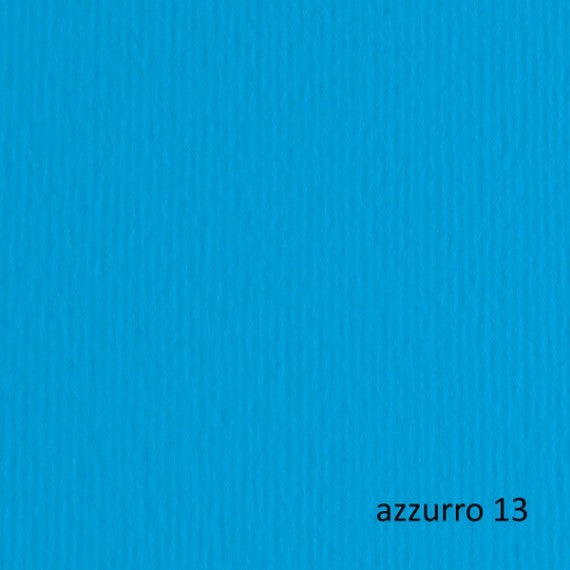 Cartoncino Elle Erre - 70x100cm - 220gr - azzurro 113 - Fabriano - blister 10 fogli