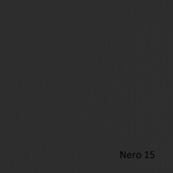 Cartoncino Elle Erre - 70x100cm - 220gr - nero 115 - Fabriano - blister 10 fogli
