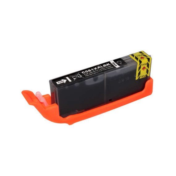 Cartuccia CLI-581XXL nero 1998C001,2106C001,2052C001 compatibile per Canon TS6150,8150,9150,TR7550,8550 CLI581 4.590 pagine