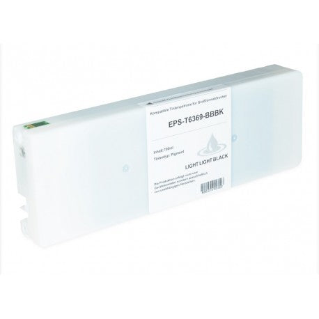 CARTUCCIA EPSON T6369 LIGHT LIGHT BLACK COMPATIBILE PER EPSON 7700,7890,7900 C13T636900 CAPACITA 700ML PIGMENTATO -CON CHIP-