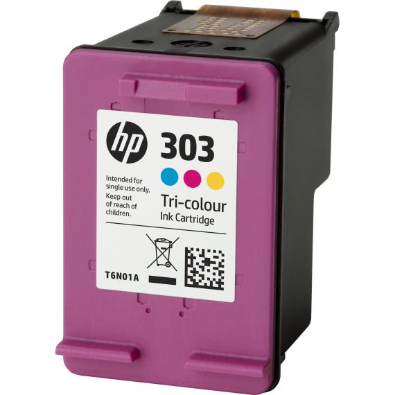 CARTUCCIA HP 303 COLORE ORIGINALE T6N01AE PER HP ENVY PHOTO 6220 6230 7130 7830 165 PAGINE