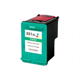 CARTUCCIA COMPATIBILE PER HP 351XL COLORE PER HP Deskjet D4245 D4260 D4263 CB338EE CAPACITA 18ML 6MLX3
