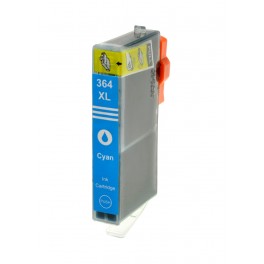 CARTUCCIA COMPATIBILE PER HP 364XL CIANO CON CHIP PER HP 5380,6380,5460,8550,5324 CB323EE 364C CAPACITA 18ML CON CHIP