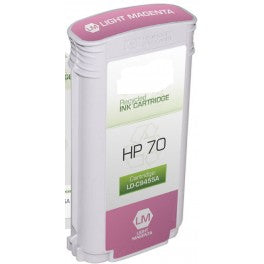 CARTUCCIA COMPATIBILE PER HP 70 C9455A LIGHT MAGENTA PER HP DESIGNJET Z2100 Z3100 Z3200 Z5200 Z5400 130ml Pigment