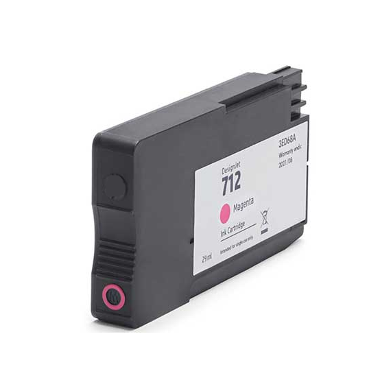 Cartuccia Hp 712 magenta 3ED68A per Hp Designjet 24,36 inch,T230,250,630,650 capacità 29ml