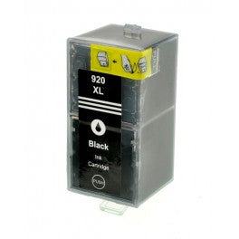 CARTUCCIA COMPATIBILE PER HP 920XL NERA CON CHIP PER HP 6000 6500AIO 6500WIFI 6500A 7000 7500A CD975AE 920BK CAPACITA 56ML CON