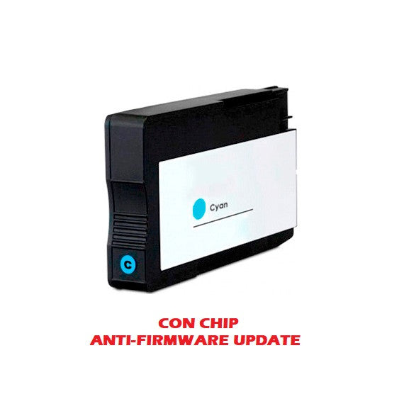 CARTUCCIA COMPATIBILE PER HP 963XL ciano 3JA27AE/3JA23AE con chip anti-firmware update per Hp 9010,9012,9014,9015,9016 1600 pag