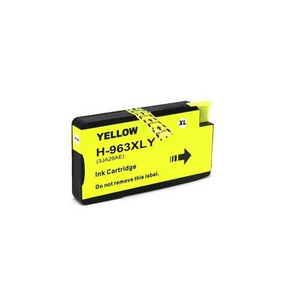 CARTUCCIA COMPATIBILE PER HP 963XL GIALLO 3JA29AE PER HP OFFICEJET PRO 9010,9012,9014,9015,9016,9019 CAPACITA 1600 PAGINE