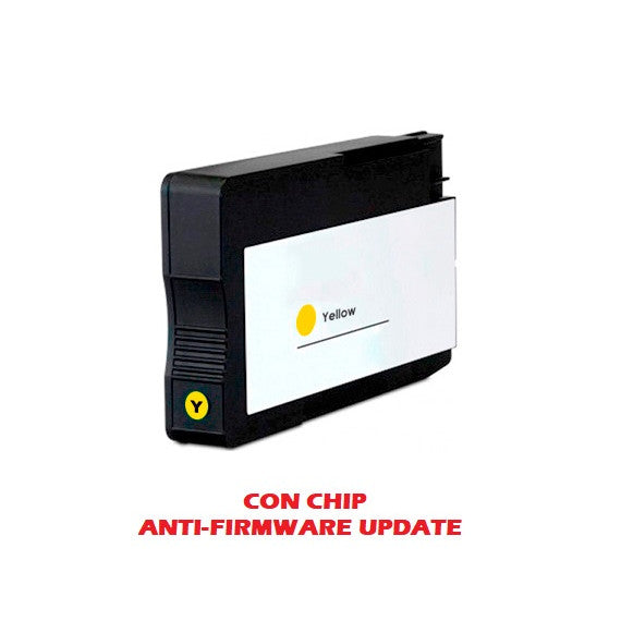 CARTUCCIA COMPATIBILE PER HP 963XL giallo 3JA29AE/3JA25AE con chip anti-firmware update per Hp 9010,9012,9014,9015,9016 1600 pa