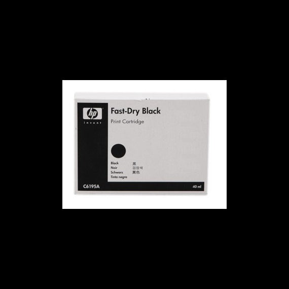 CARTUCCIA HP C6195A NERA ORIGINALE ASCIUGATURA RAPIDA PER Thermal InkJet 2.5, HP TIJ 2.5 CAPACITA' 42ml FAST DRY INK