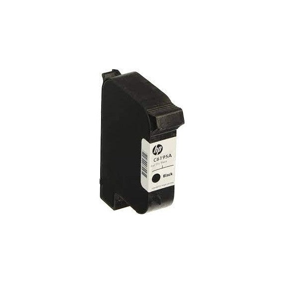 CARTUCCIA HP C6195A NERA ORIGINALE ASCIUGATURA RAPIDA PER Thermal InkJet 2.5, HP TIJ 2.5 CAPACITA' 42ml FAST DRY INK