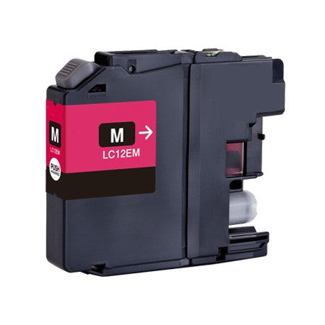 CARTUCCIA LC-12EM MAGENTA COMPATIBILE PER BROTHER MFC-J6925DW LC12E 16ML 1.200 PAGINE