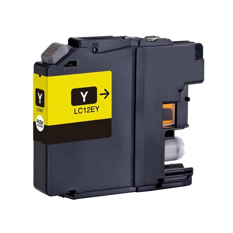 CARTUCCIA LC-12EY GIALLA COMPATIBILE PER BROTHER MFC-J6925DW LC12E 16ML 1.200 PAGINE