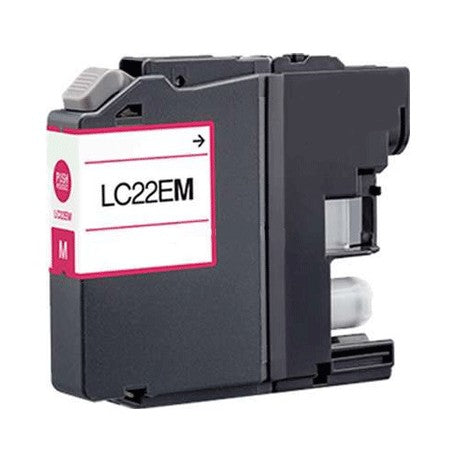 CARTUCCIA LC-22EM MAGENTA COMPATIBILE PER BROTHER MFC-J5920DW LC22E 16ML 1.200 PAGINE