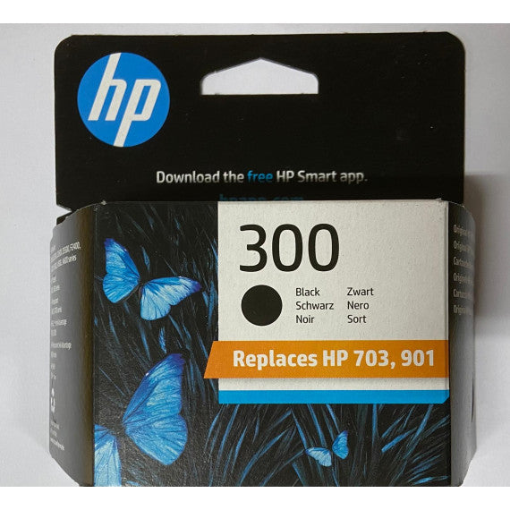 Hp 300BK nero CC640EE Hp 901BK CC653AE cartuccia originale per HP D2560 F4210 F4224 F4272 F4280 capacità 200 pagine