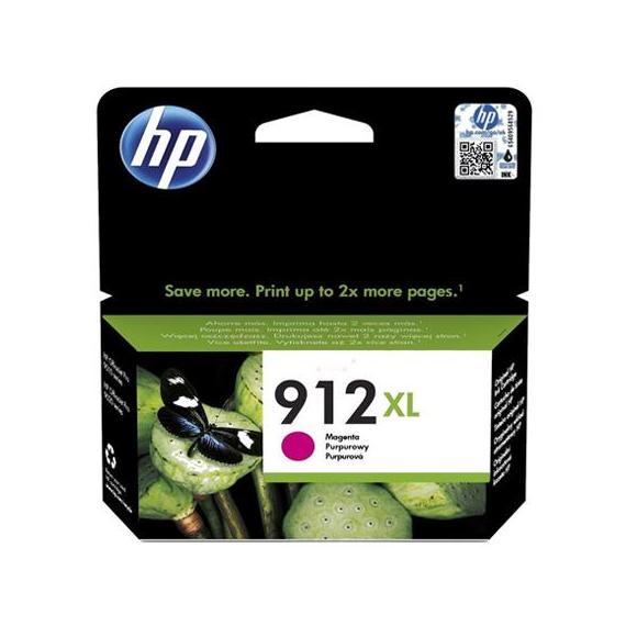 CARTUCCIA ORIGINALE HP 912XL MAGENTA 3YL82AE PER HP OFFICEJET 8012,8014,8015, PRO 8022,8024,8025,8035 CAPACITA 825 PAGINE
