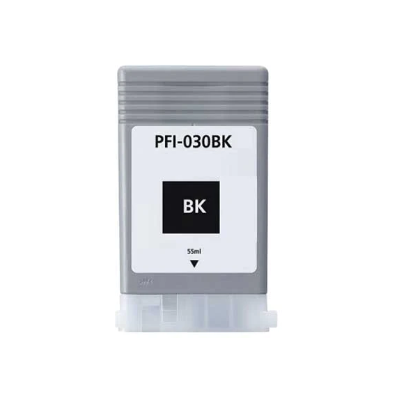 Cartuccia PFI-030BK nero pigmentato 3489C001 compatibile per Canon IMAGEPROGRAF TA-20,TA-30 PFI030 capacità 55ml