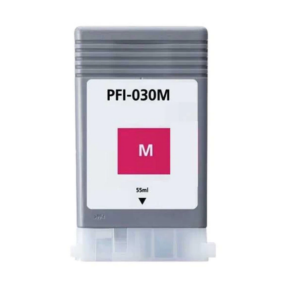 Cartuccia PFI-030M magenta pigmentato 3491C001 compatibile per Canon IMAGEPROGRAF TA-20,TA-30 PFI030 capacità 55ml
