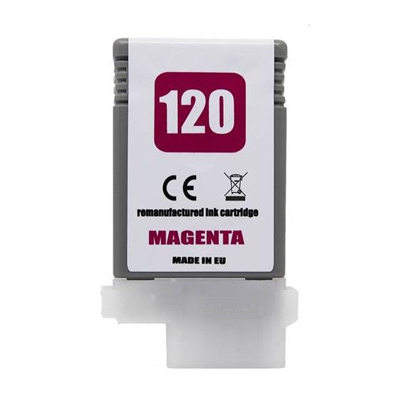 CARTUCCIA PFI-120M MAGENTA 2887C001 PIGMENTATO COMPATIBILE PER CANON imagePROGRAF TM-200,TM-205,TM-300,TM-305 PFI120 130ml