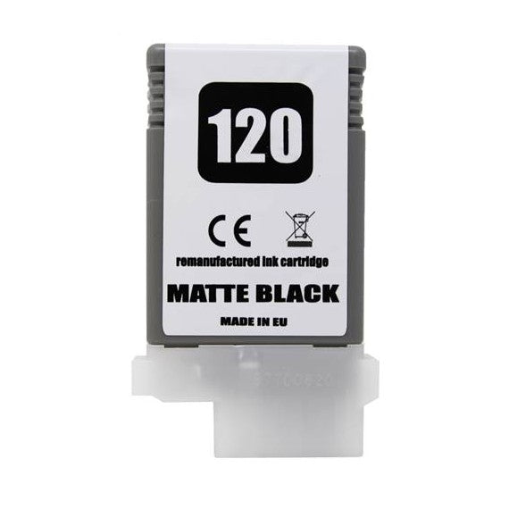 CARTUCCIA PFI-120MB MATTE BLACK 2884C001 PIGMENTATO COMPATIBILE PER CANON imagePROGRAF TM-200,TM-205,TM-300,TM-305 PFI120 130ml
