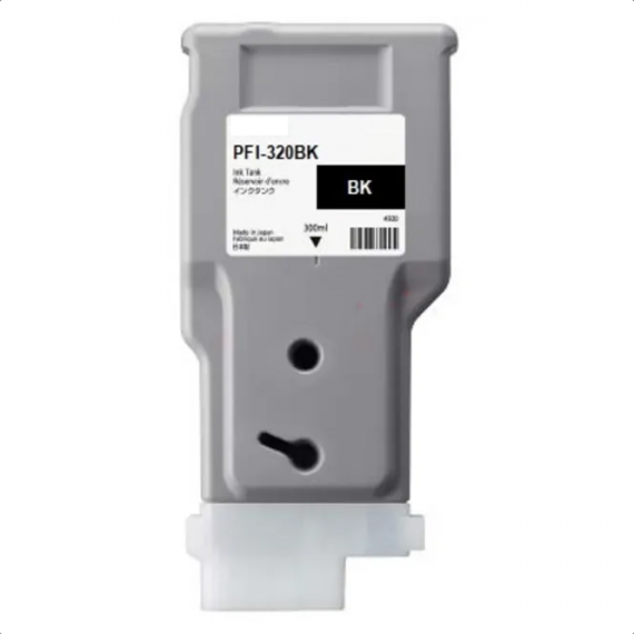 CARTUCCIA PFI-320BK NERO 2890C001 COMPATIBILE PER CANON imagePROGRAF TM-200,TM-205,TM-300,TM-305 PFI320 300ml