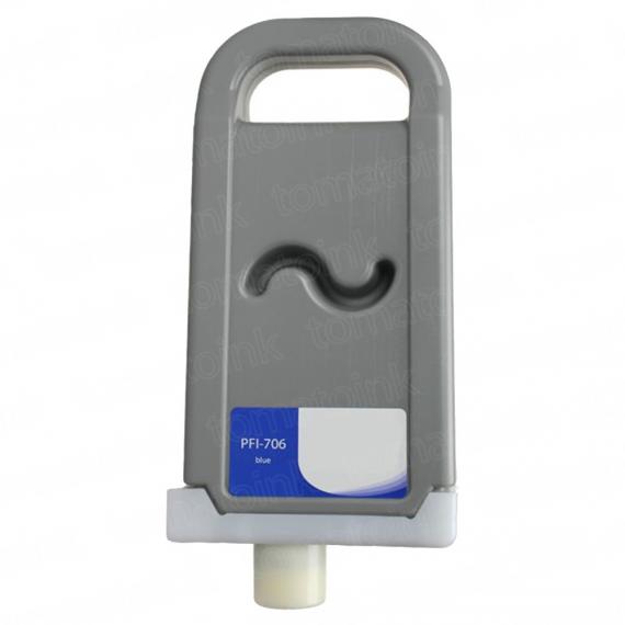 CARTUCCIA PFI-706B BLU COMPATIBILE 6689B001 PER CANON iPF8300 iPF8400 iPF9400 PFI706 CAPACITA 700ml