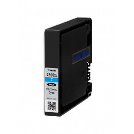 CARTUCCIA PGI-2500XL CIANO COMPATIBILE PER CANON iB4050 MB5050 MB5350 PGI2500 9265B001 CAPACITA 20ML 1.700 PAGINE