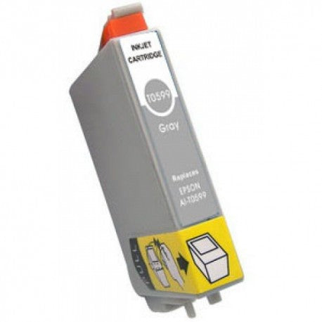 CARTUCCIA T0599 GRIGIA COMPATIBILE PER EPSON STYLUS PHOTO R2400 18ML